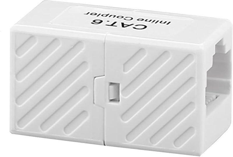 Cat6A RJ45 Ethernet Coupler Female to Female Dual Channel Network Extender Adapter - Image 4